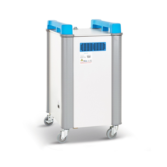 LapCabby 10V Back closed blue