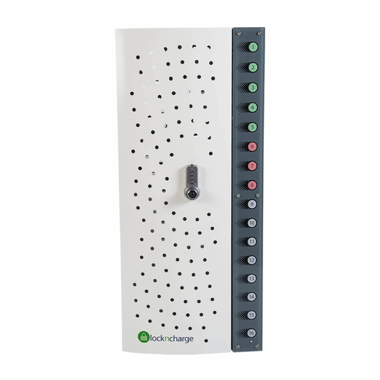 Lock n Charge Putnam 16 Mk3 Charging Station w USB C Cables UK EU 1