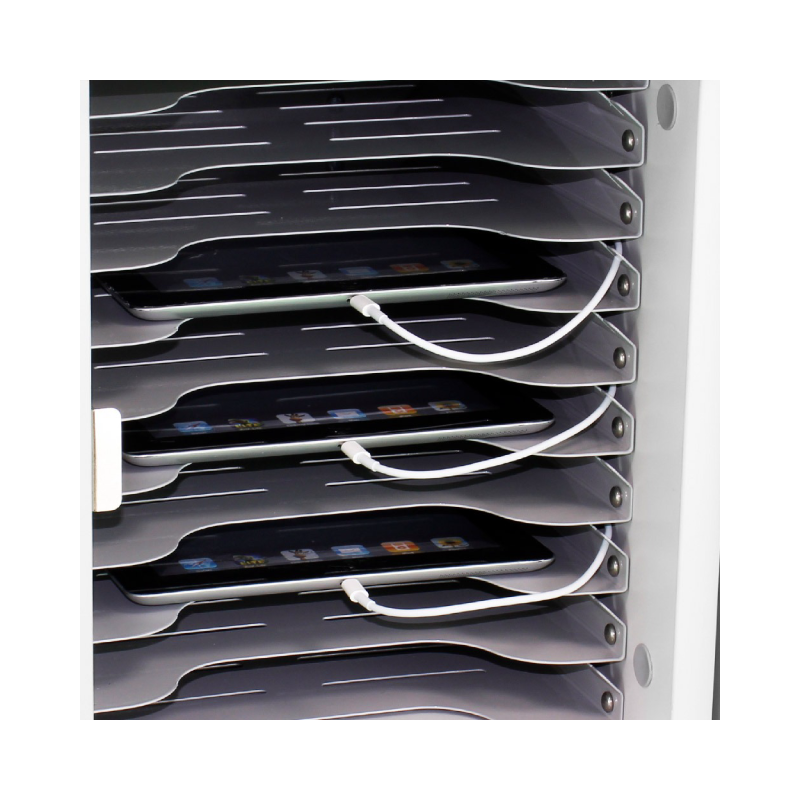 Lyte Single Door 30 Tablet Charging – Metal Shelf – USB – Mobile Device Charging Cabinet