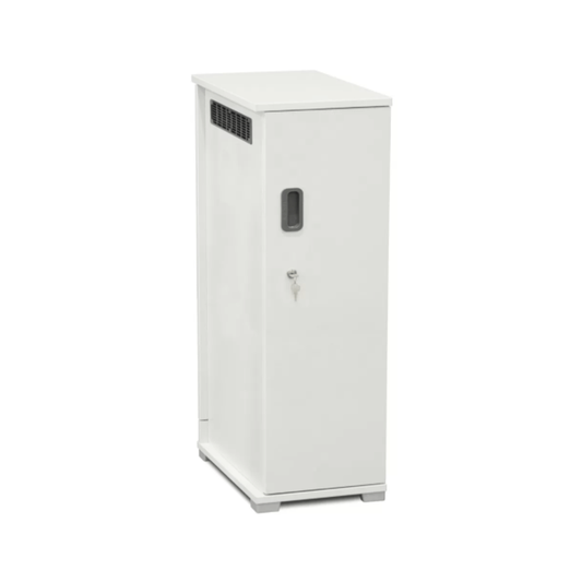 Lyte Single Door 30 Tablet Metal Shelf USB Mobile 1