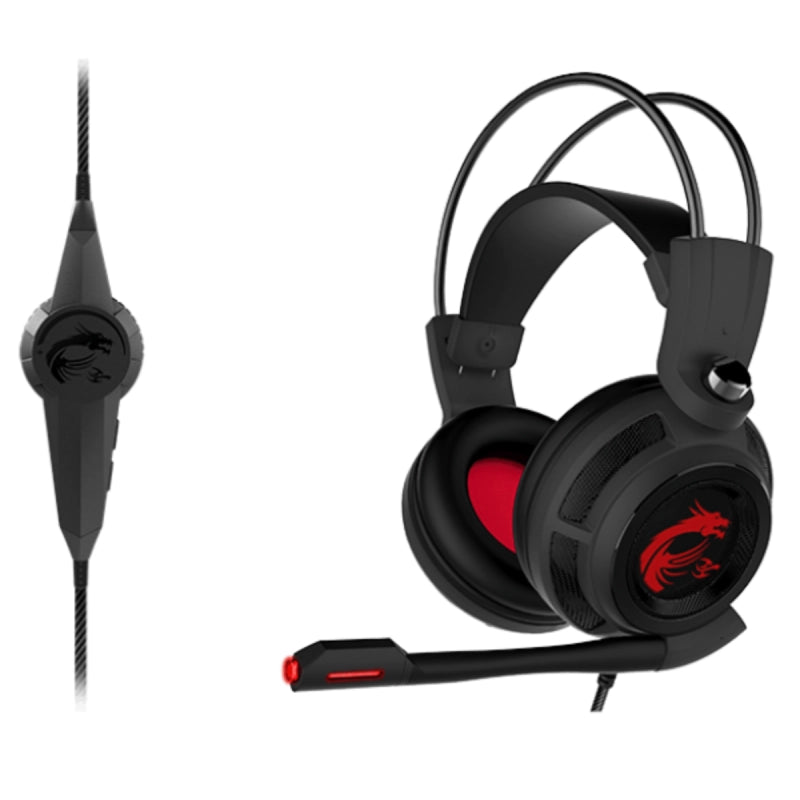 MSI DS502 7.1 Virtual Surround Sound Gaming Headset
