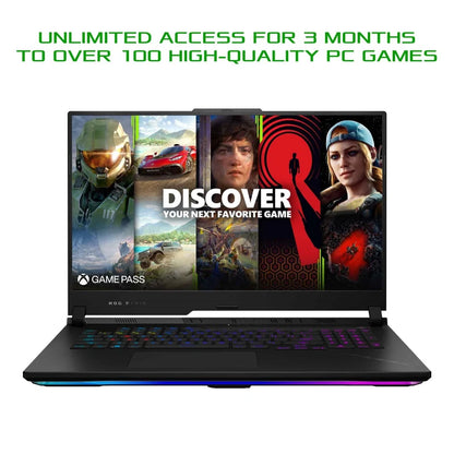 ASUS Strix Scar 17 | AMD Ryzen 9-7945HX | 32GB RAM | 1TB SSD | GeForce RTX 4080 12GB Graphics | Windows 11 Home