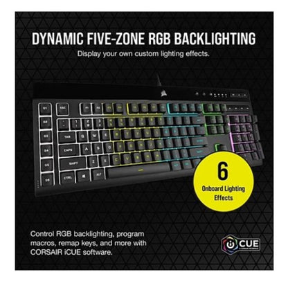 Corsair K55 RGB PRO Membrane Gaming Keyboard 4