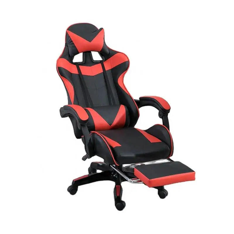 EKSA LXW 50 Gaming Chair Black Red With Footrest
