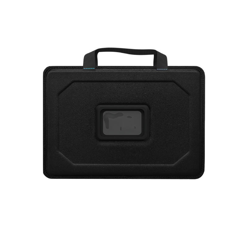 Explorer 5 Work In Case w Pocket 11" w  Shoulder Strap (Black) 2