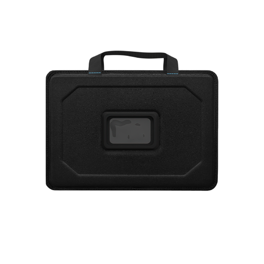 Explorer 5 Work In Case w Pocket 11" w  Shoulder Strap (Black) 2