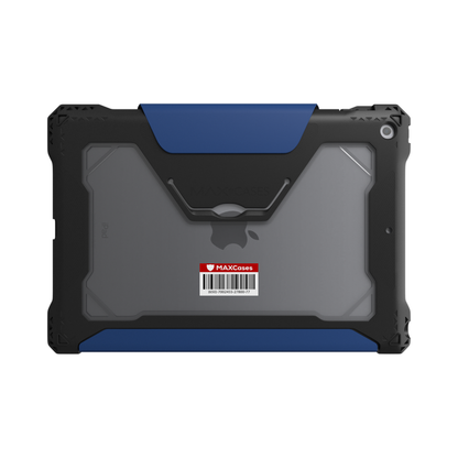 Extreme Folio X2 for iPad 9 (7 8) 10.2  (2021) (New Wipeable Material) (Blue) 9