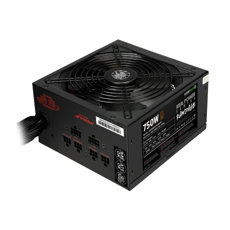 GameMax 750W RPG Rampage Fully Modular PSU 1
