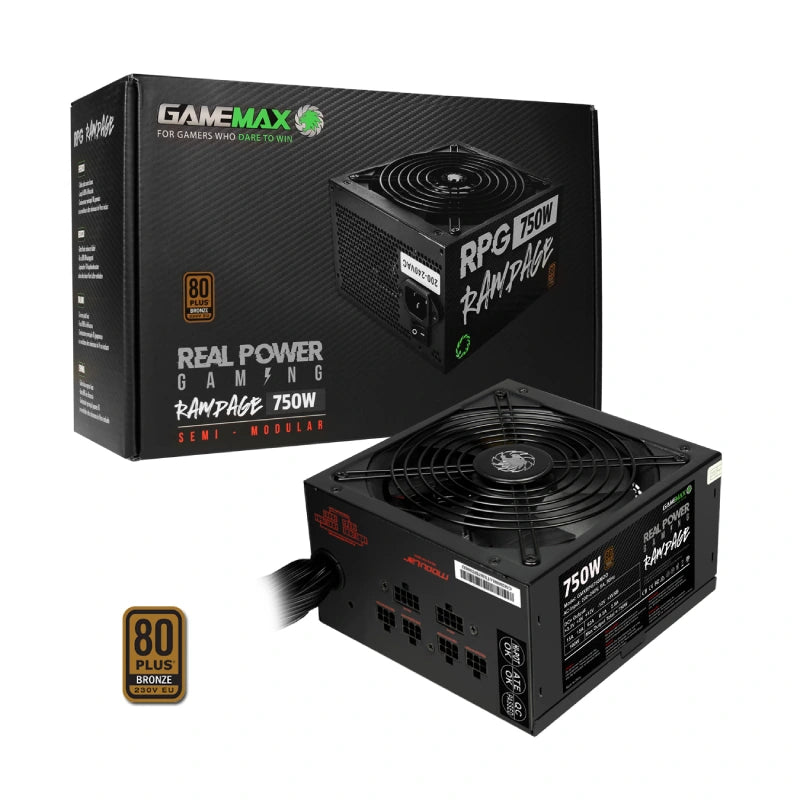 GameMax 750W RPG Rampage Fully Modular PSU