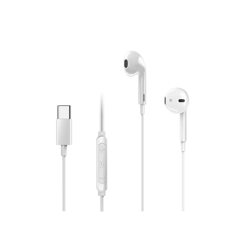 Genius Computer Technology HS M365B USB C In Ear Wired Earbuds