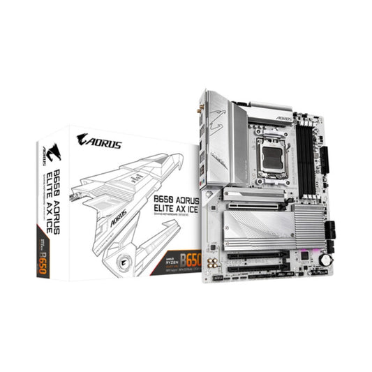 Gigabyte B650 AORUS ELITE AX ICE AM5 ATX Motherboard