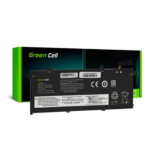 Green Cell L18C3P71 L18C3P72 L18L3P73 L18M3P73 L18M3P74 Battery for Lenovo ThinkPad T490 T495 P43s P14s T14 Gen 1 Gen 2