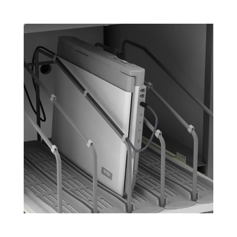 LapCabby 20V – Mobile Device Classroom Charging Trolley 13