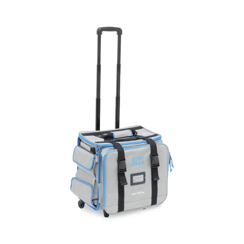 LapCabby Go2 Case – Portable Mobile Device Charging Case