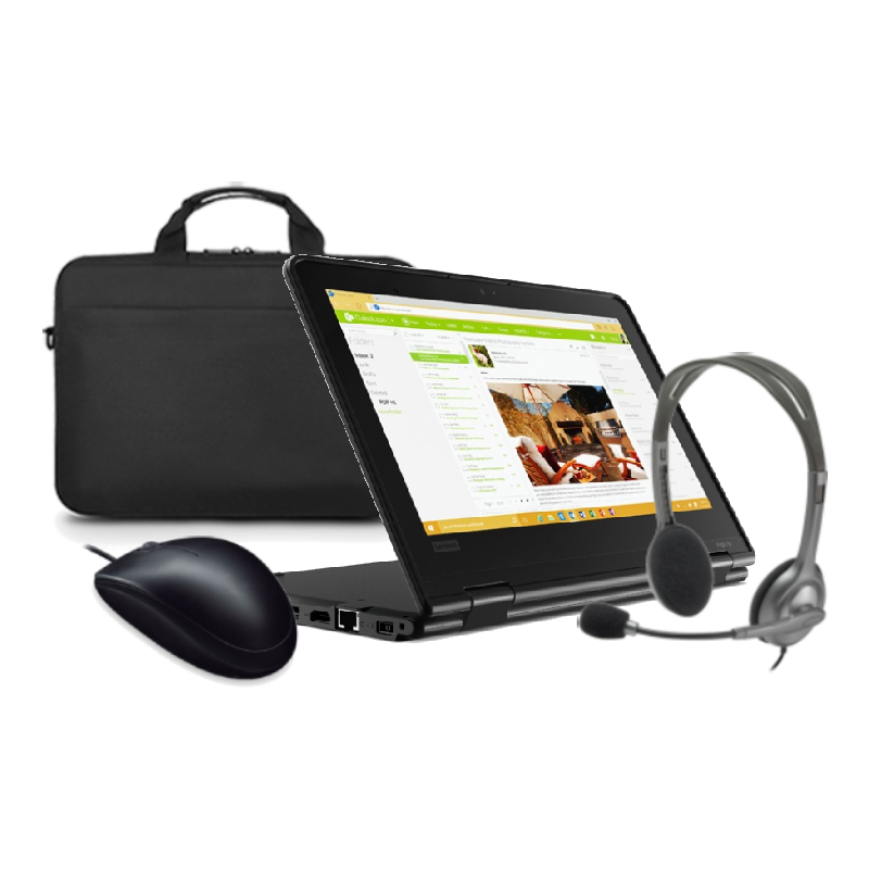 Lenovo Yoga 11e 5th Gen Touch Laptop Bundle