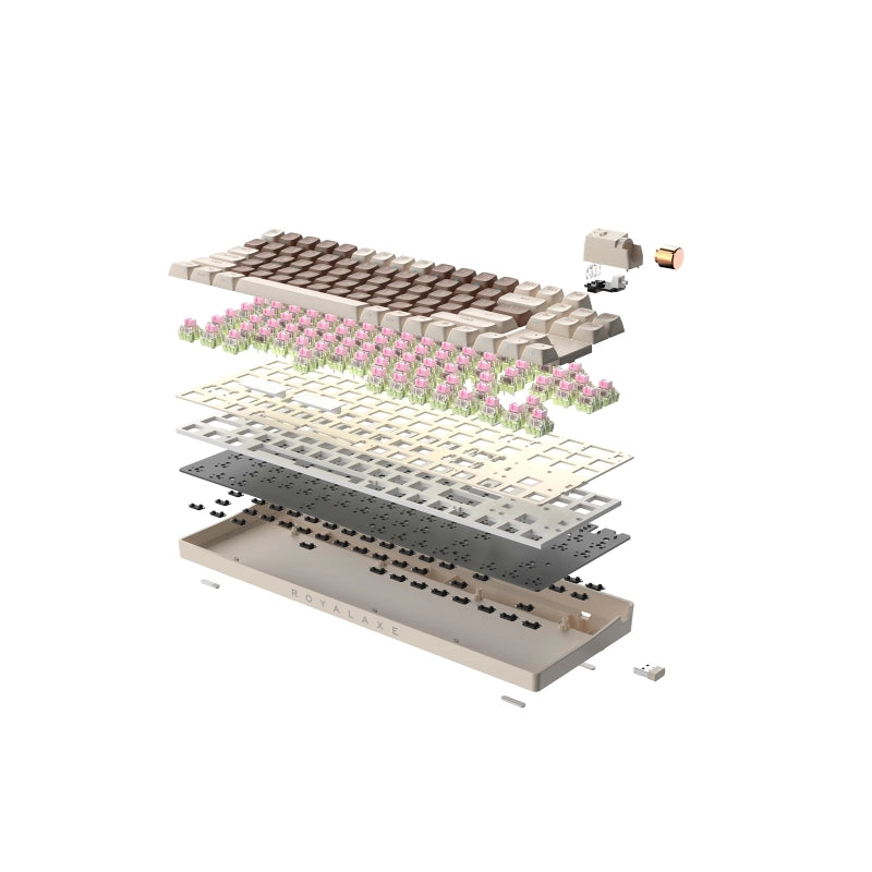 Royalaxe R87 Hot Swappable Mechanical Keyboard 3