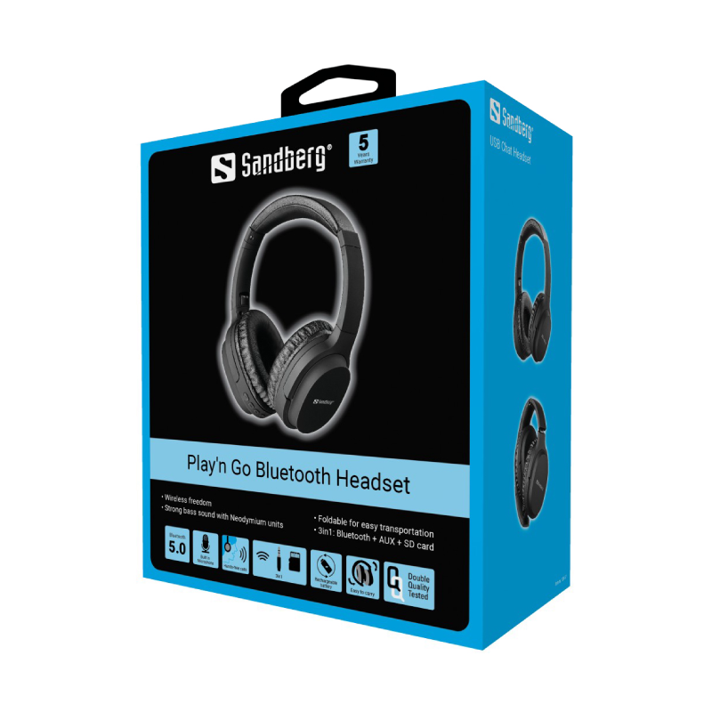 Sandberg Play'n Go Bluetooth Headset 2