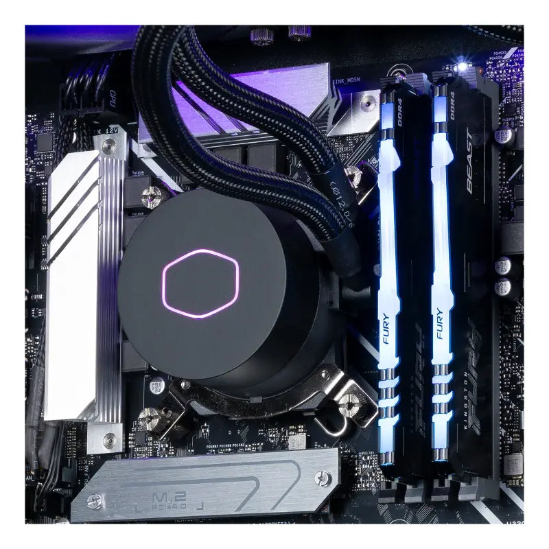 Snow Voyager RTX 4070 Gaming PC 8