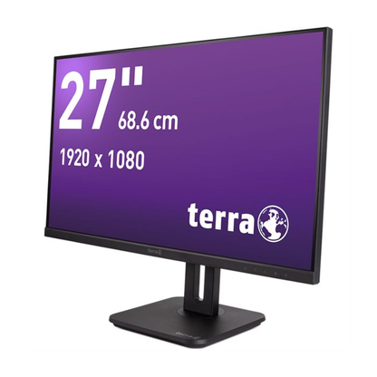 TERRA LCD LED 2748W PV V3.1 schwarz HDMI DP USB C GREENLINE PLUS 3