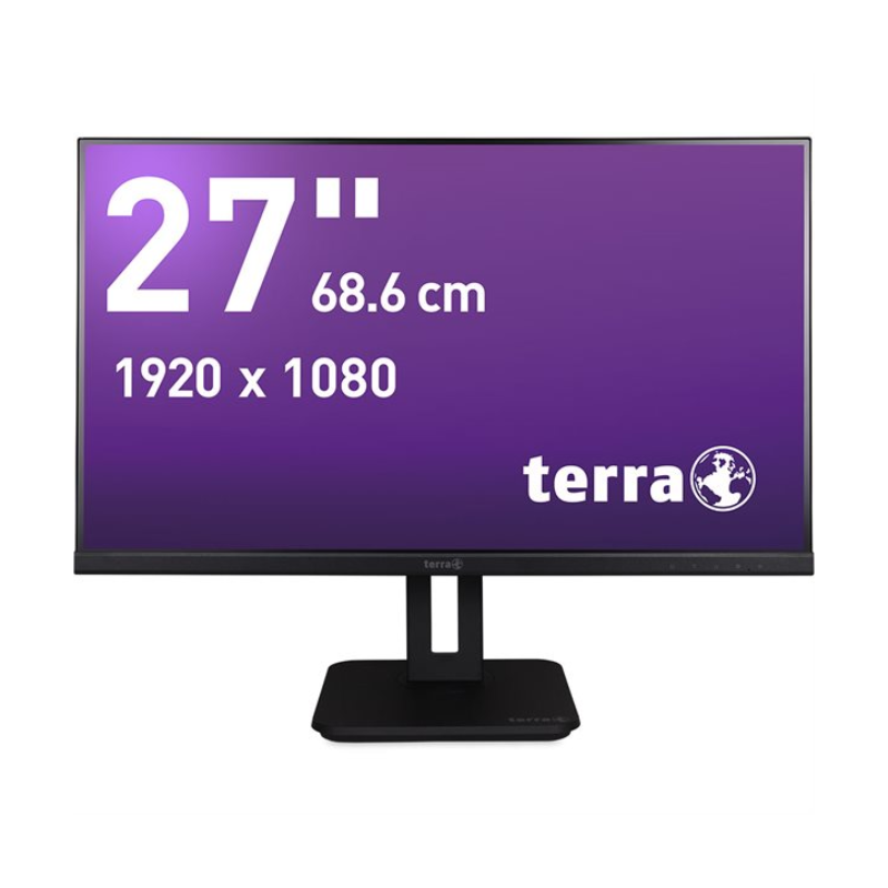 TERRA LCD LED 2748W PV V3.1 schwarz HDMI DP USB C GREENLINE PLUS