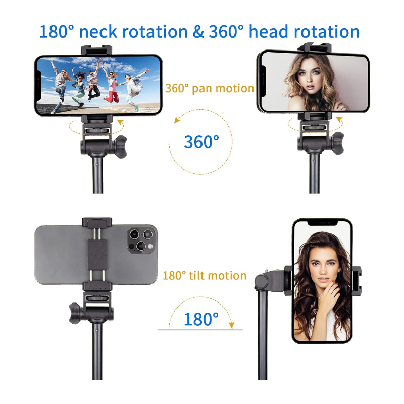 YOTOCversion 1.7 Meter Phone Tripod 3