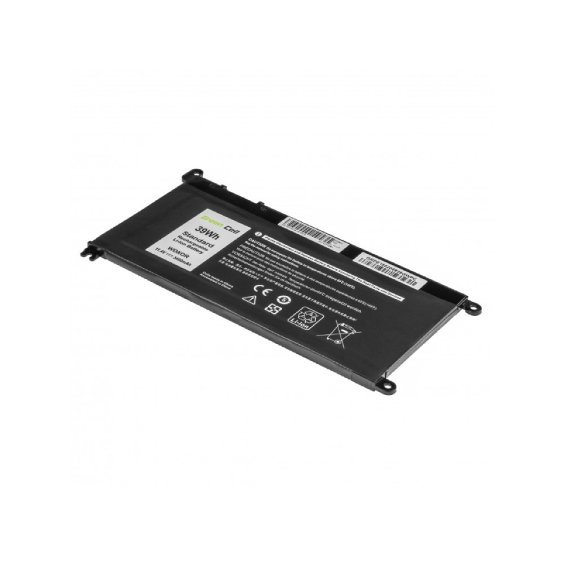 battery green cell wdx0r wdxor for dell inspiron 13 5368 5378 5379 14 5482 15 5565 5567 5568 5570 5578 5579 7560 7570 17 5770 1