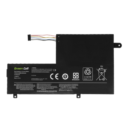 green cell battery l14m3p21 for lenovo yoga 500 14ibd 500 14isk 500 15ibd 500 15isk 3