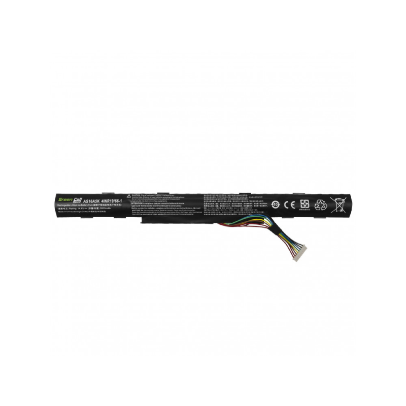 green cell pro battery as16a5k for acer aspire e15 e5 553 e5 553g e5 575 e5 575g f15 f5 573 f5 573g 146v 2600mah 2