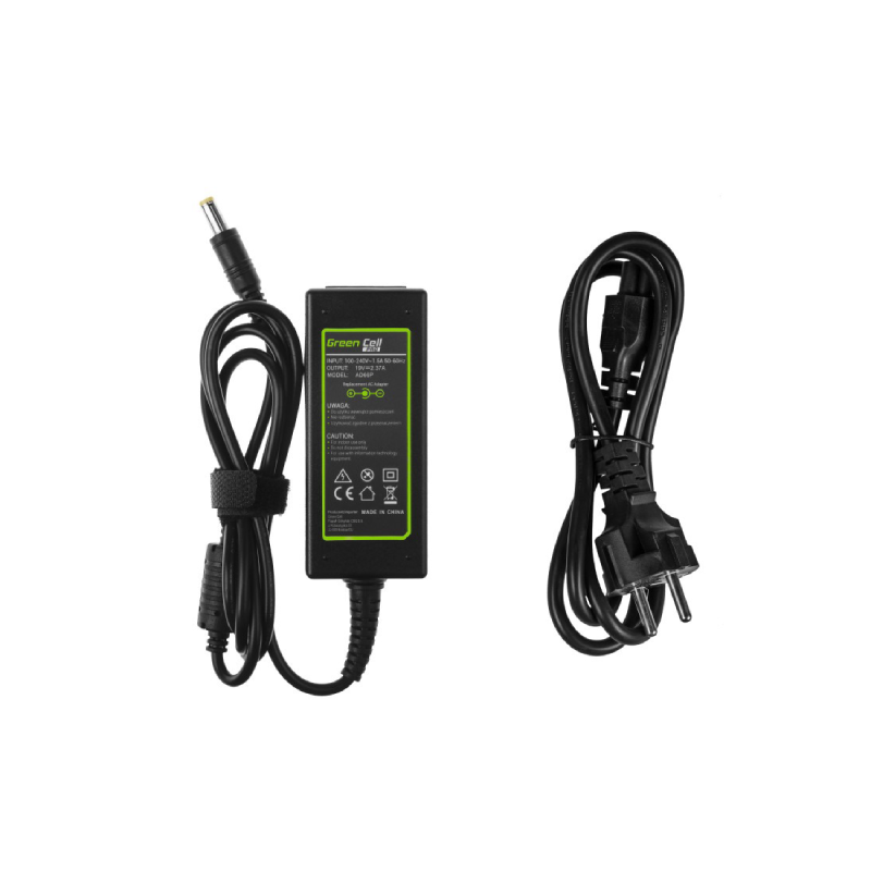 green cell pro charger ac adapter for acer aspire e5 511 e5 521 e5 573 e5 573g es1 131 es1 512 es1 531 v5 171 19v 237a 45w 2