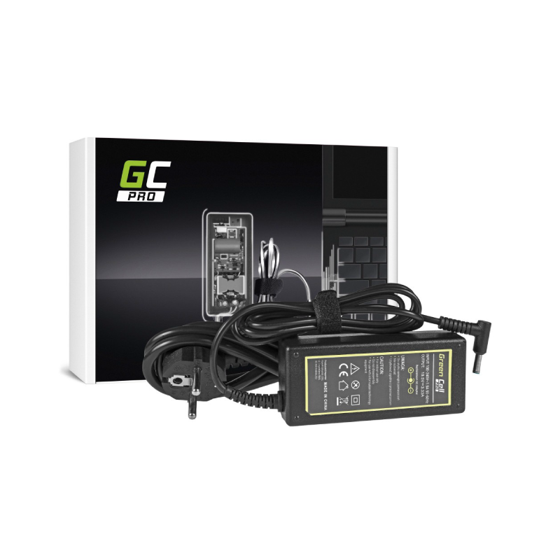 green cell pro charger ac adapter for hp 65w 195v 333a 45mm 30mm 5