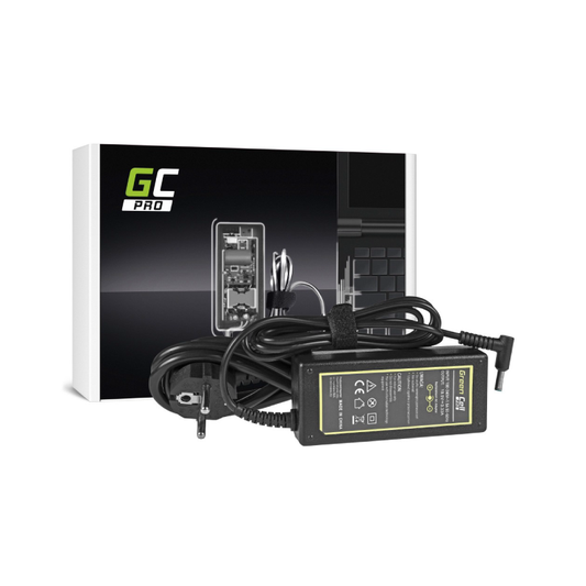 green cell pro charger ac adapter for hp 65w 195v 333a 45mm 30mm 5