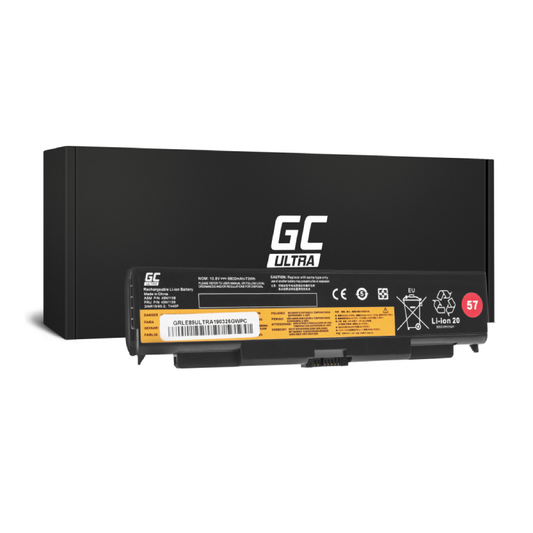 green cell ultra battery for lenovo thinkpad t440p t540p w540 w541 l440 l540