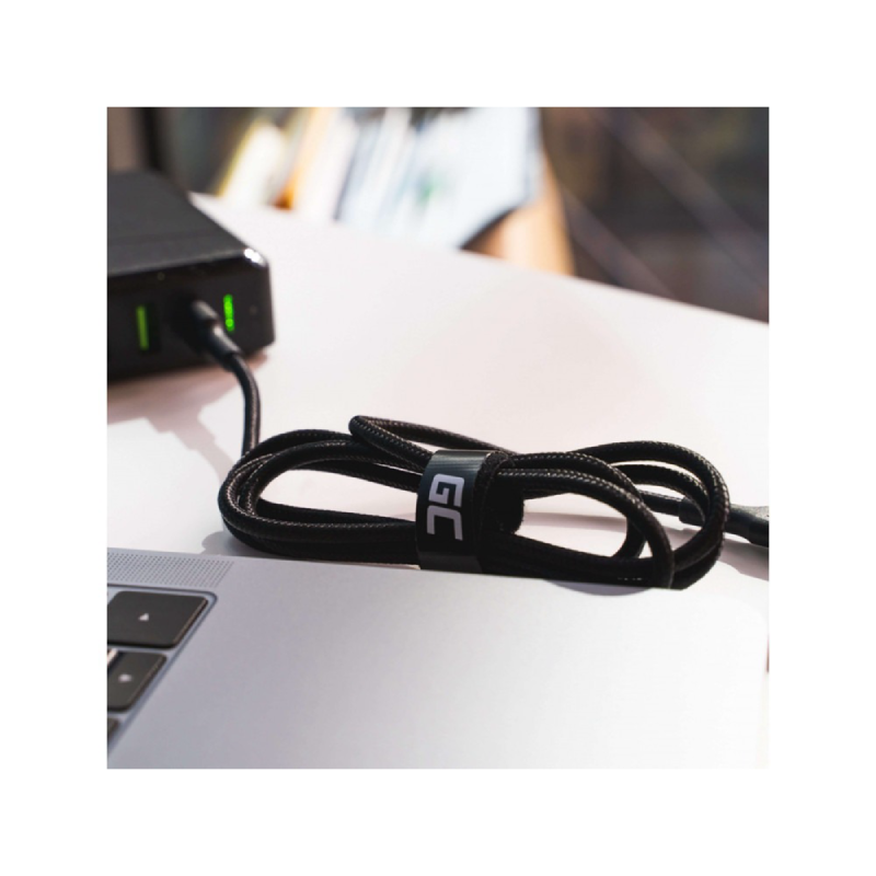 kabel przewod green cell power stream usb c lightning 100 cm ze wsparciem power delivery apple mfi certified 4